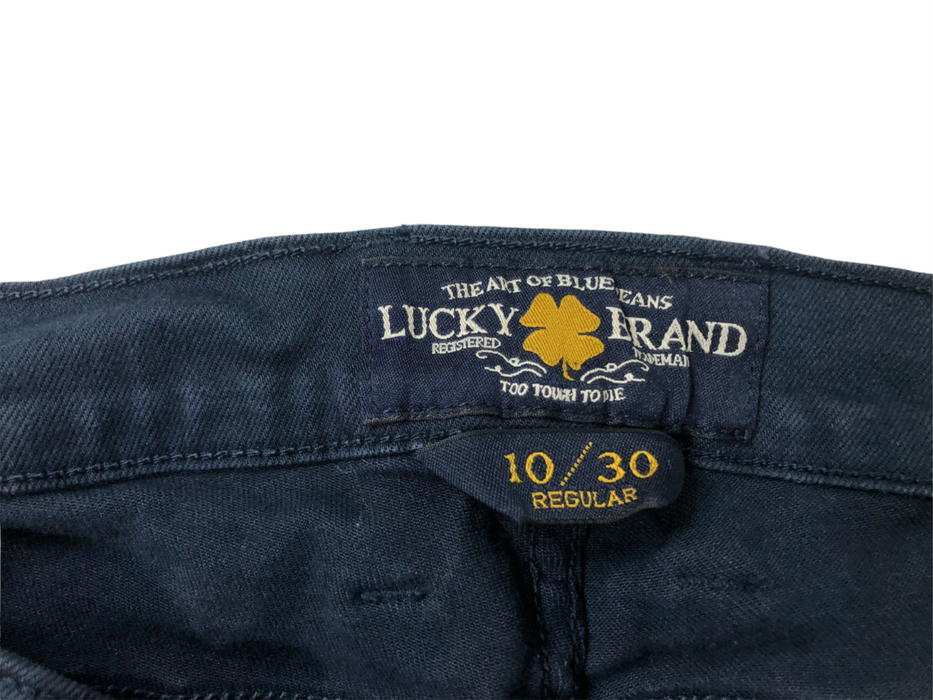 Lucky Brand Charlie Skinny Fit Stretch Navy Blue Jeans Men's (Size: 10/30)