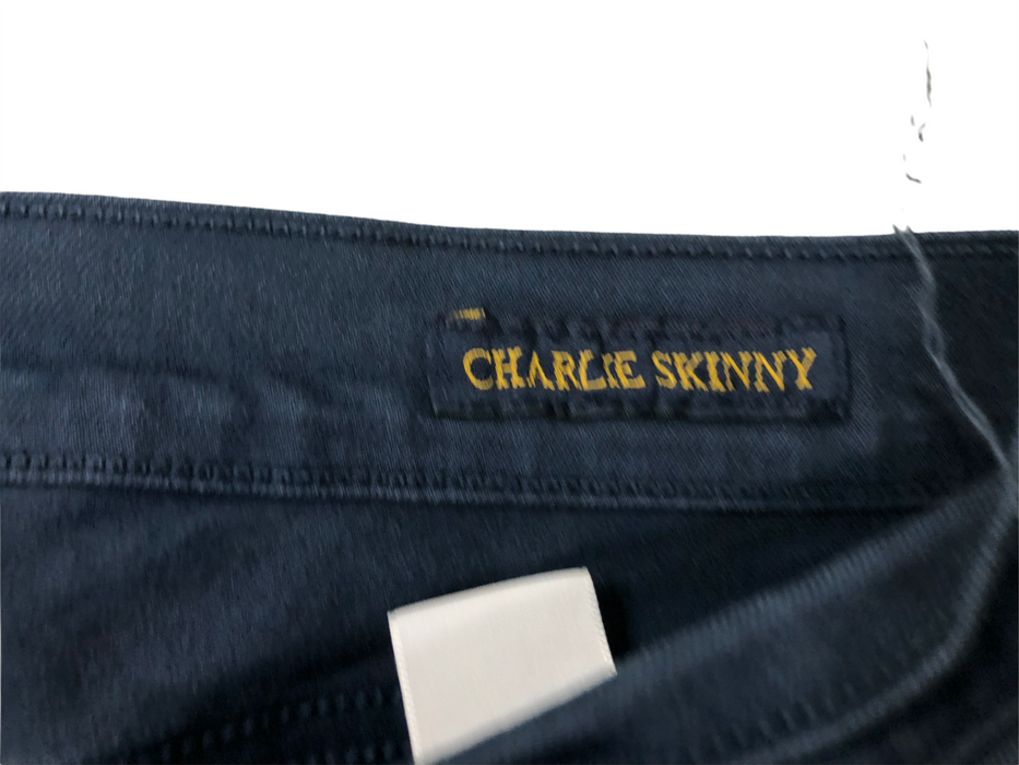 Lucky Brand Charlie Skinny Fit Stretch Navy Blue Jeans Men's (Size: 10/30)