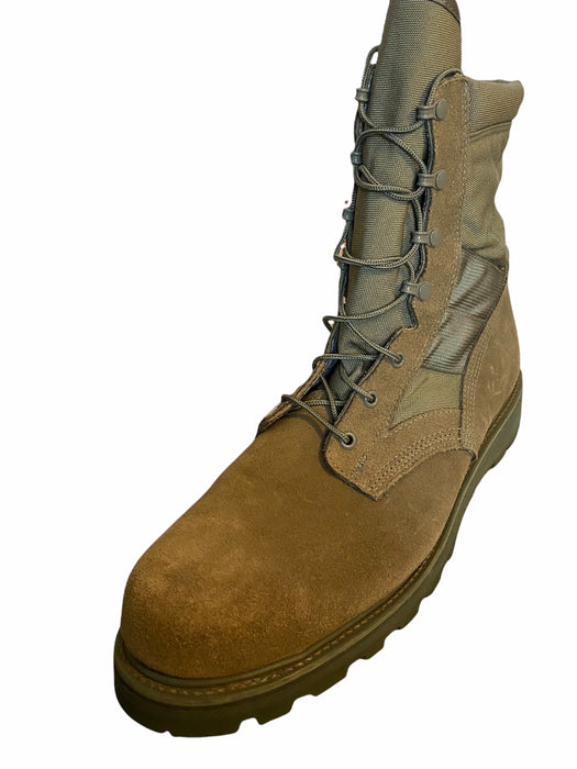 Military UFCW 8" Steel Toe Sage Hot Weather Combat Boots (Size: 15 W)