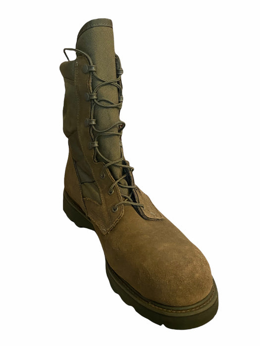 Military UFCW 8" Steel Toe Sage Hot Weather Combat Boots (Size: 15 W)