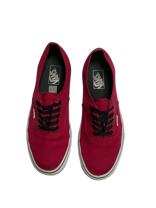 Vans Era Classic Red White Skateboarding Shoes Men's (Size: 9) TB4R