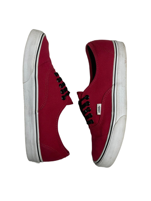 Vans Era Classic Red White Skateboarding Shoes Men's (Size: 9) TB4R