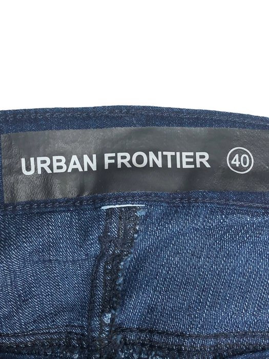 Urban Frontier Skin Fit Dark Wash Blue Jeans Men's (Size: 40 x 32)