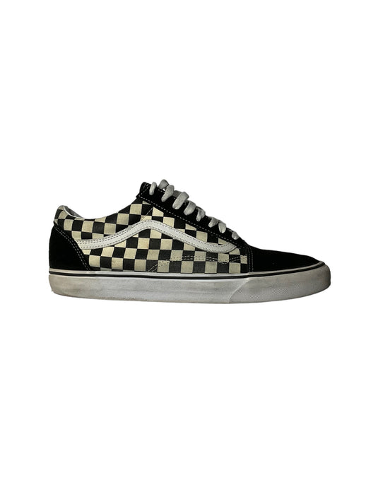 Vans Checkerboard Old Skool Black White Skateboarding Shoes Men (Sz: 12) 507698