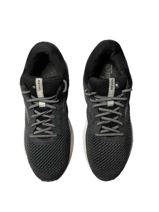 Brooks Revel 2 Prime Black Grey Running Shoes Men's (Size: 10.5) 1102921D050