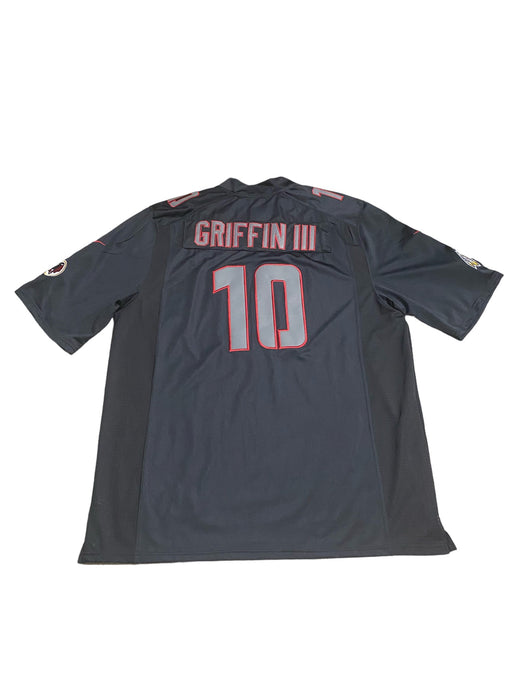 Washington Redskins NFL #20 Griffin On Field Nike Stitch Jersey Blk (Size: XXL)