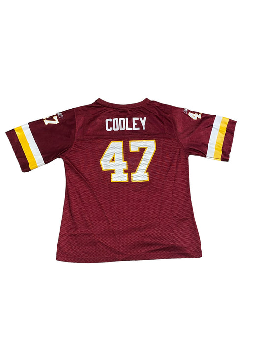 Washington Redskins NFL Youth Reebok #47 Cooley Jersey Red (Size: XL /16)