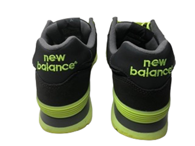 New Balance 574 Retro Neon Green Comfort Running Shoes Men (Size: 10.5) ML574KNR