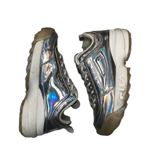 Fila Disruptor II Iridescent Multi Sneaker Shoes Women's (Size: 9) 5FM00723-199