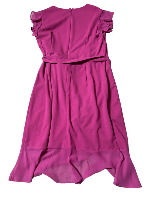 Shelby & Palmer Women's Wrap Scoop Neck Dress Pink (Size: 12) NWT!