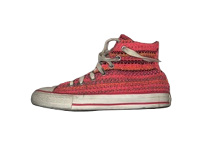 Converse Chuck Taylor All Star Hi Knit Starflower Shoes Women's (Sz: 5) 246955C