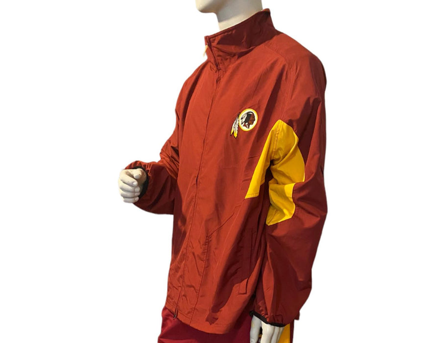 Washington Redskins NFL Reebok Men's On Field Embroidered Jacket Red (Size: XL)