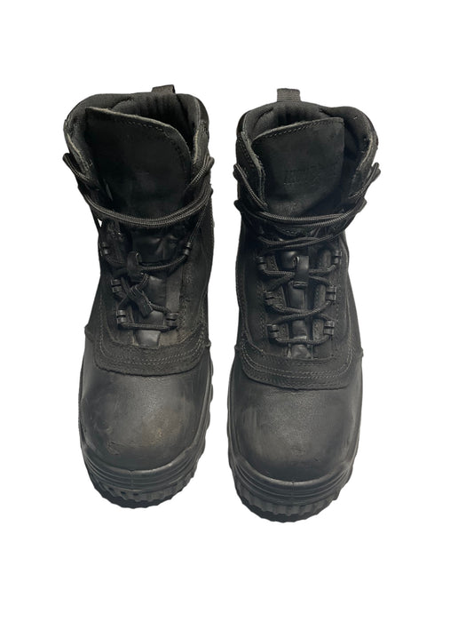 Iron Age Backstop Black Steel Toe Work Boots Men's (Size: 10.5 W) IA5500