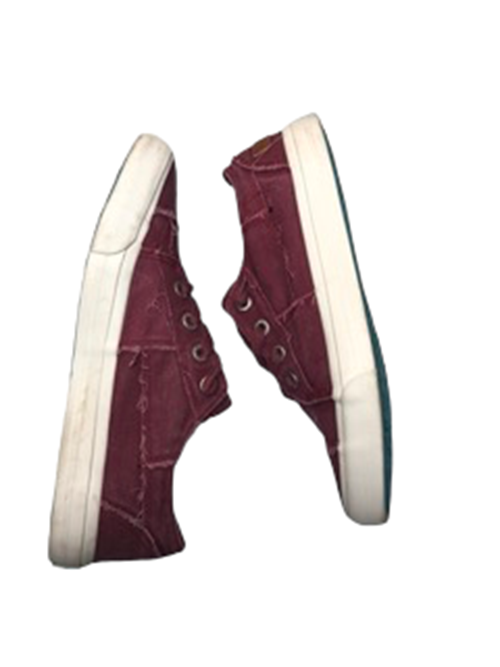 Blowfish Malibu Play Balla Burgundy Smoked Sneaker Shoes Women's (Size: 9)