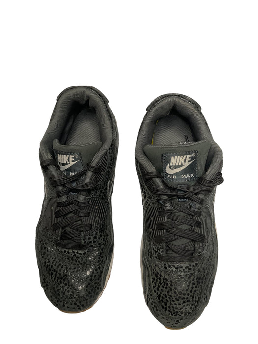 Nike Air Max 90 Premium Safari Black Running Shoes Women's (Size: 9) 443817-006