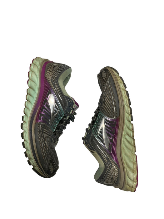 Brooks Glycerin 13 Grey Purple Running Shoes Women's (Size: 9) 1202041B451