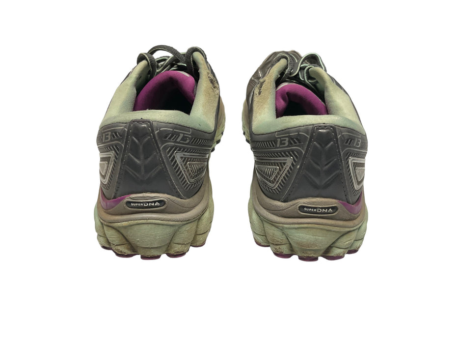 Brooks Glycerin 13 Grey Purple Running Shoes Women's (Size: 9) 1202041B451