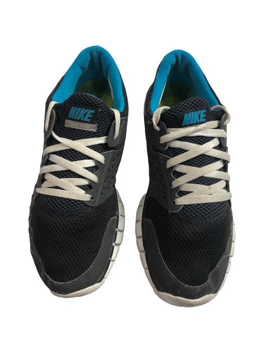 Nike Free Run Grey Blue Road Running Shoes Women's 9.5) 39 —