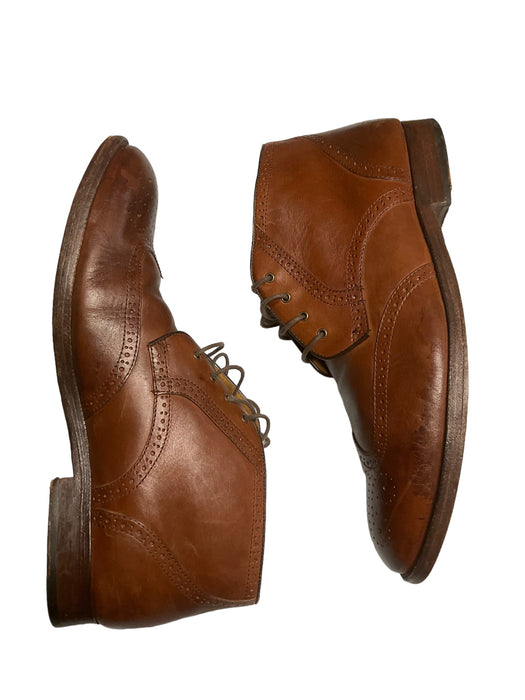 Johnston & Murphy Copeland Brown Leather Chukka Boots Men's (Size: 12) 156113