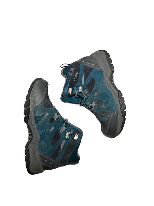 L.L. Bean Tek 2.5 Mid Blue Waterproof Trail Hiking Boots Boys (Size: 5) 286156