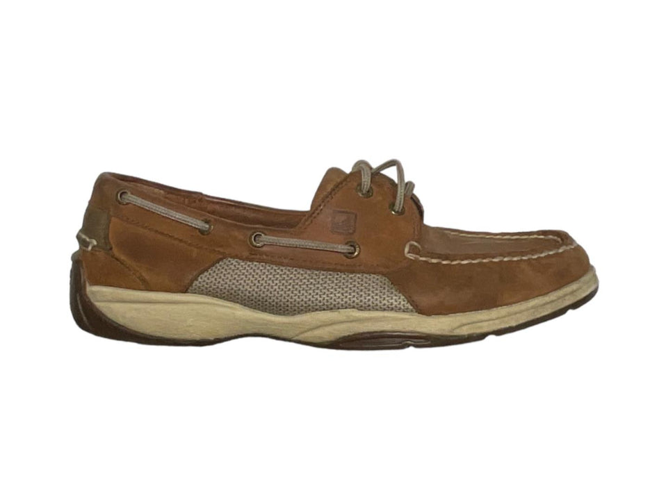 Sperry Top Sider Billfish 3-Eye Brown Boat Shoes Men's (Size: 11.5) 0777401