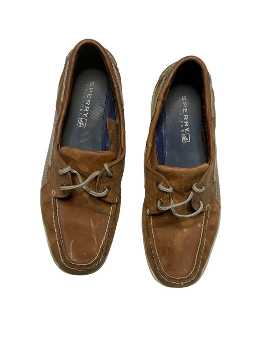 Sperry Top Sider Billfish 3-Eye Brown Boat Shoes Men's (Size: 11.5) 0777401