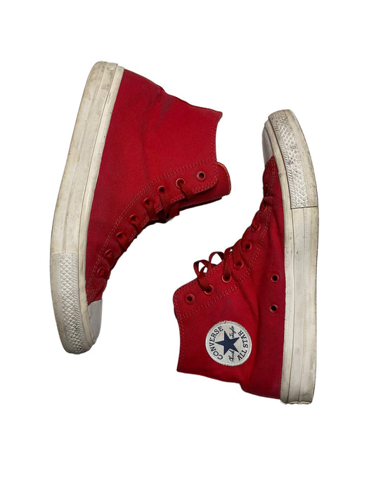 Converse Chuck Taylor II 2 Hi Salsa Salsa Red Sneaker Shoes Men (Sz: 9) 150145C