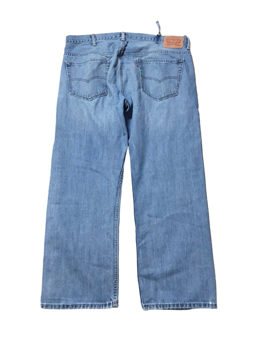 Levi's 569 Men's Loose Straight Fit Blue Jeans (Size: 38 x 30)