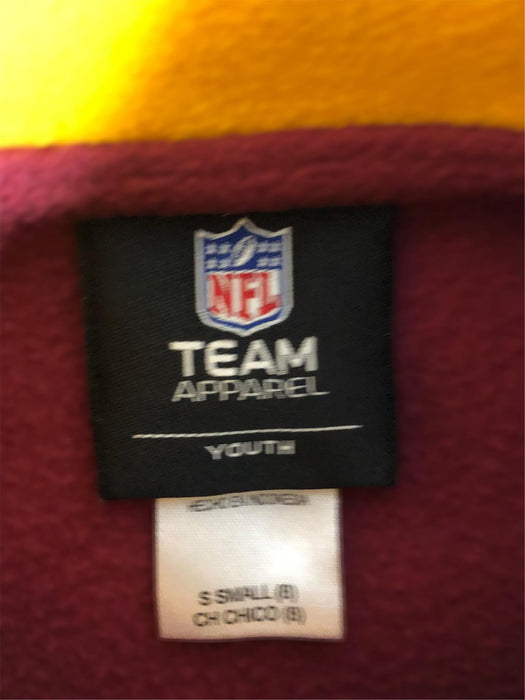 Washington Redskins NFL Team Apparel Quarter Zip Youth Pullover (Size: S)