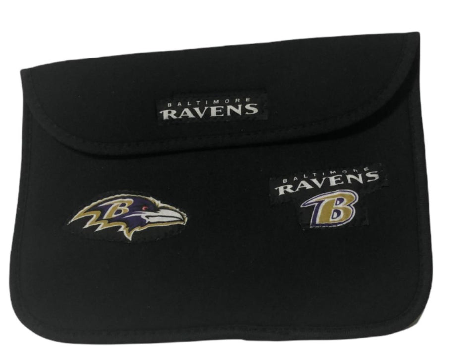 Baltimore Ravens Handmade Embroidered Tablet Cover (Size: 10" Screen)