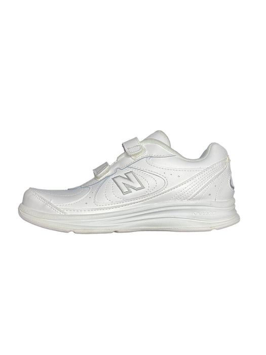 New Balance 577 White Strap Up Walking Shoes Women's (Size: 6.5) MW577VW