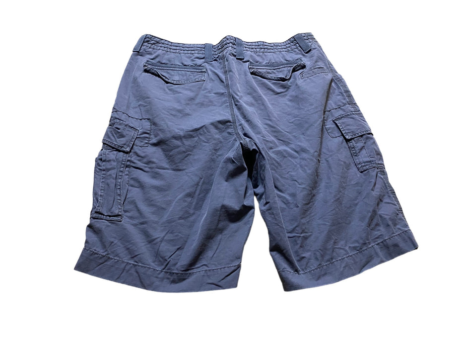 Timberland Men's Men's Cargo Long Length Shorts Blue (Size: 38 X 12.5)