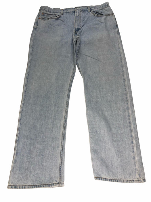 Levi's 505 Regular Fit Jean Light Wash Blue (Big & Tall: 40 x 32) 505-4834