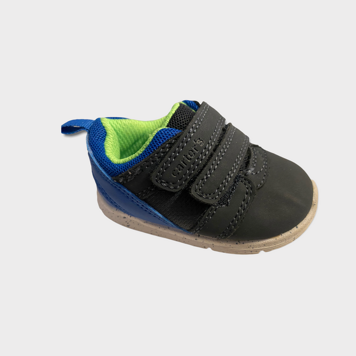 Carter's Double Strap Walker Relay Sneaker Navy Blue (Size: 3)