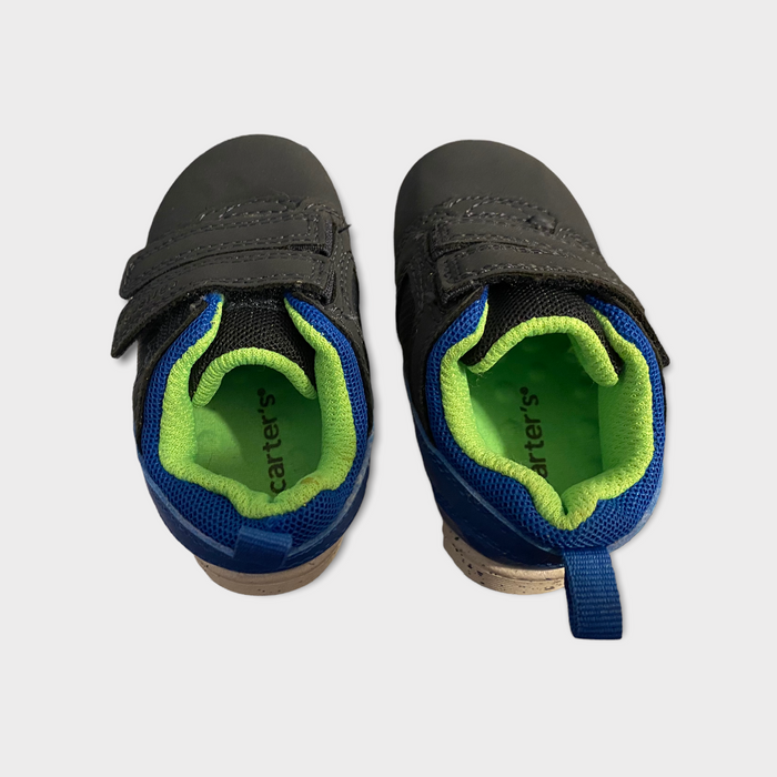 Carter's Double Strap Walker Relay Sneaker Navy Blue (Size: 3)