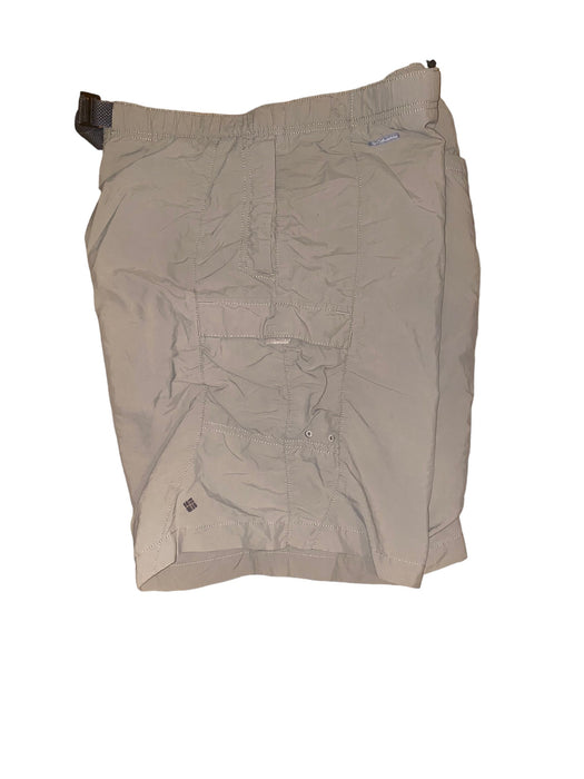 Columbia Sportswear Men's Nylon Cargo Hiking Shorts Olive Green (Size: M)