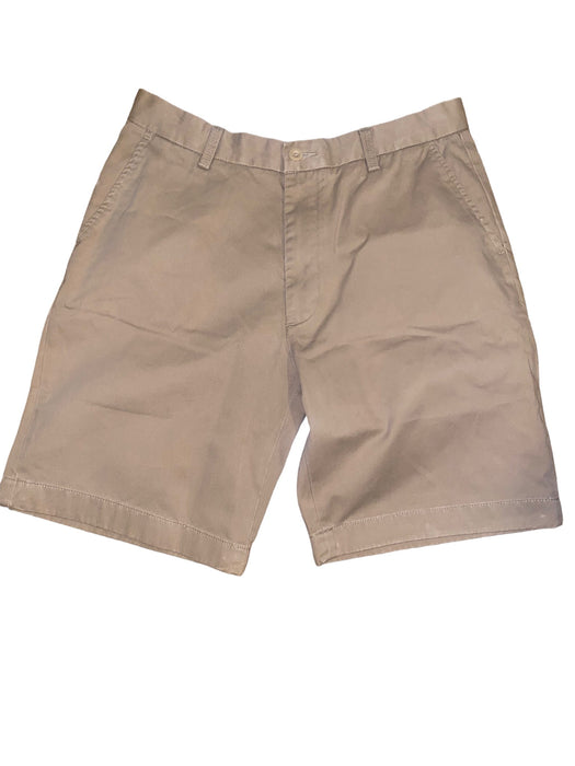 Nautica Men's Clippers Relaxed Fit Chino Shorts Beige (Size: 32 x 9.5)