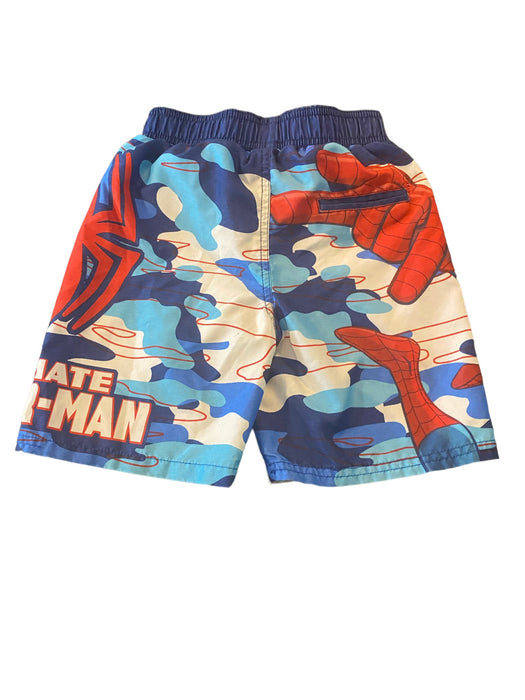 Spiderman Boys Board Shorts Red/Blue (Size: 5/6)