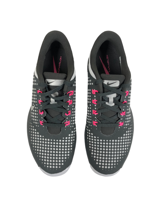 Nike Lunar Empress Gray Pink Training Shoes Women's (Size: 7.5) 628537-001