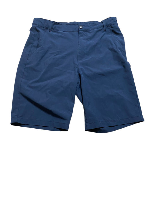 Old Navy Boys Built-In Flex Poly Straight Uniform Shorts Blue (Kids Size: 16)