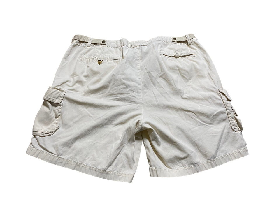 Orvis Sporting Traditions Men's Cargo Shorts Off White (Big & Tall: 44 X 8)