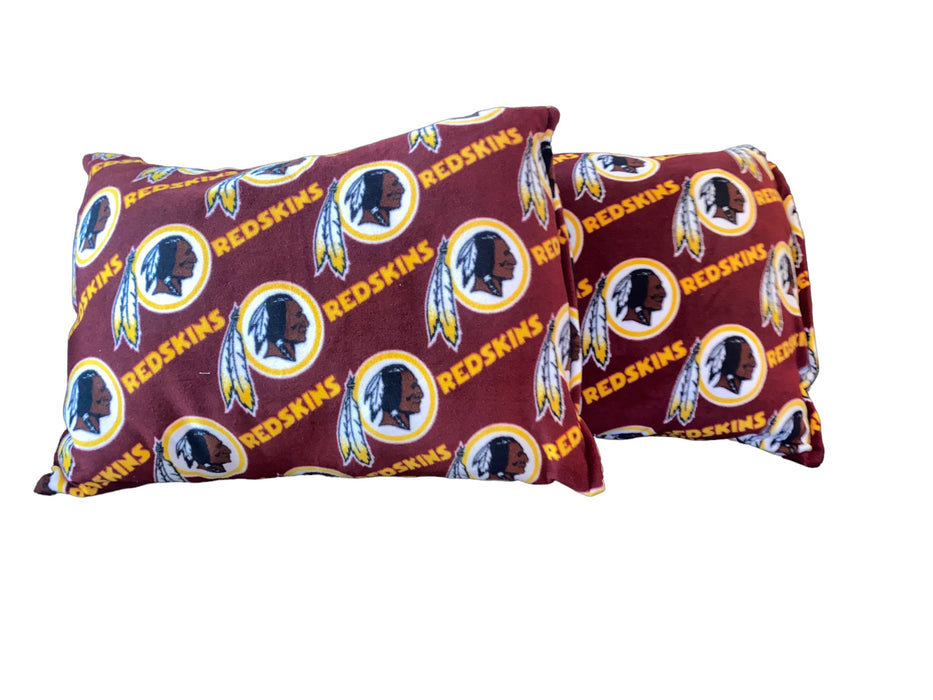 Washington Redskins NFL Large Fleece Handmade Decorative Pillow (Size: 27 x 22)