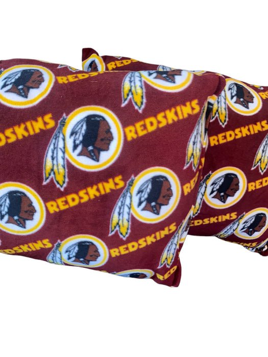 Washington Redskins NFL Large Fleece Handmade Decorative Pillow (Size: 27 x 22)