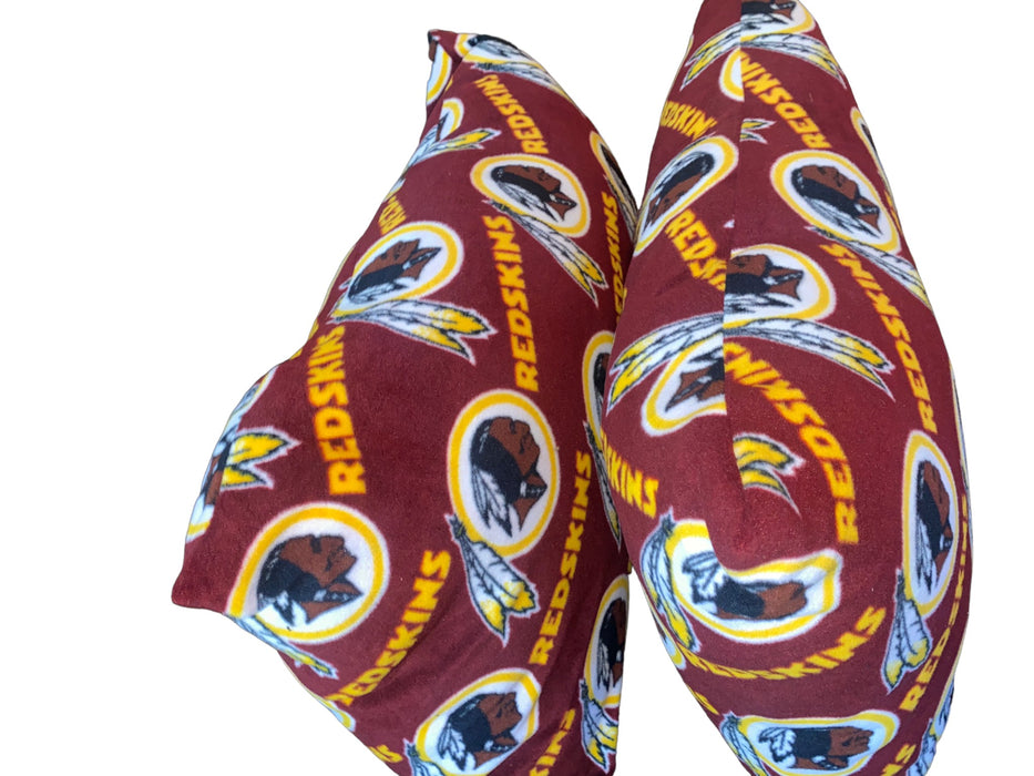 Washington Redskins NFL Large Fleece Handmade Decorative Pillow (Size: 27 x 22)