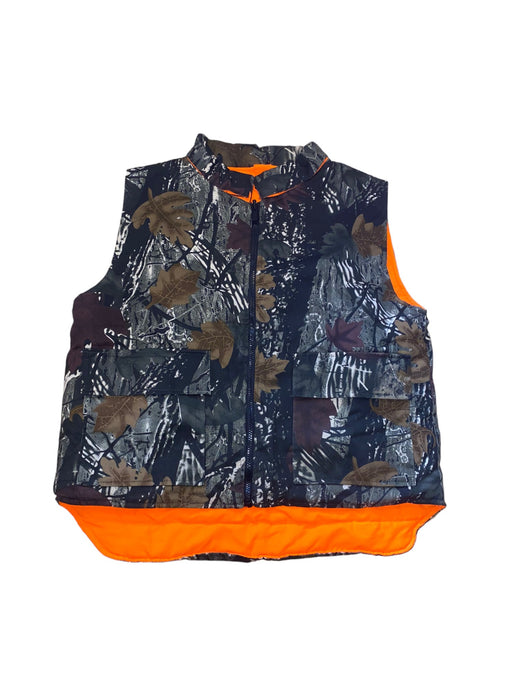 Sleeveless Realtree Men's Camouflage Jacket Reversible (Size: Large)