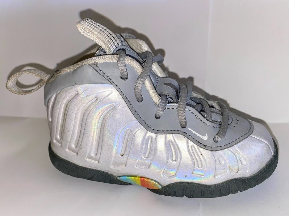 Nike Air Foamposite One Light Smoke Basketball Toddler Shoes (Sz: 6C) CV8918-001