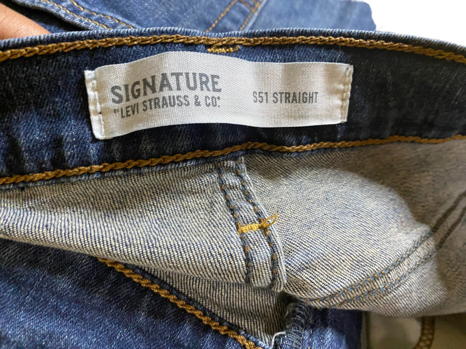 Levi's Signatures Straus 551 Flex Straight Men's Jeans Dark Blue (Sz: 36 x 30)