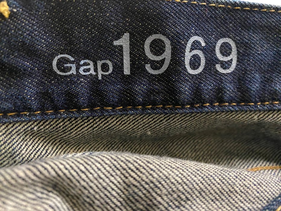 Gap Men's Standard 1969 Jeans Dark Blue (Big & Tall: 44 x 20) NWOT