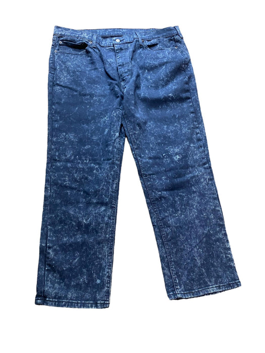 Levi's 541 Men's Athletic Flex Tapered Acid Wash Jeans Blue (Size: 40 x 30)