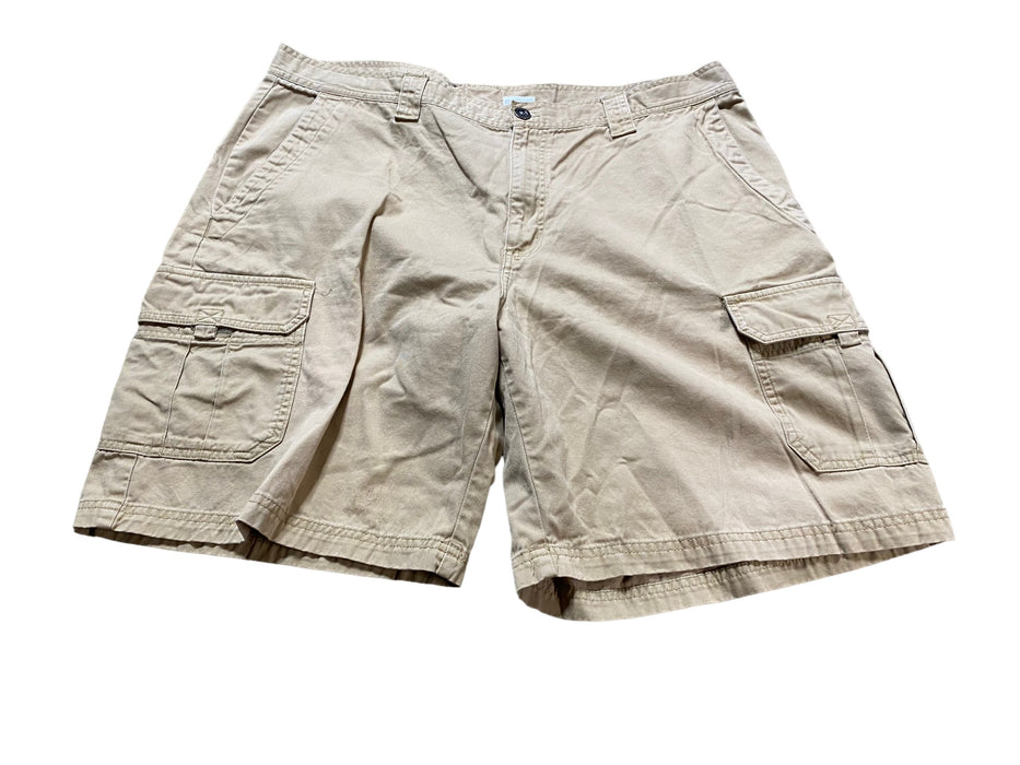 Columbia Sportswear Co Men's Cotton Cargo Shorts Tan (Size: 42 x 10)